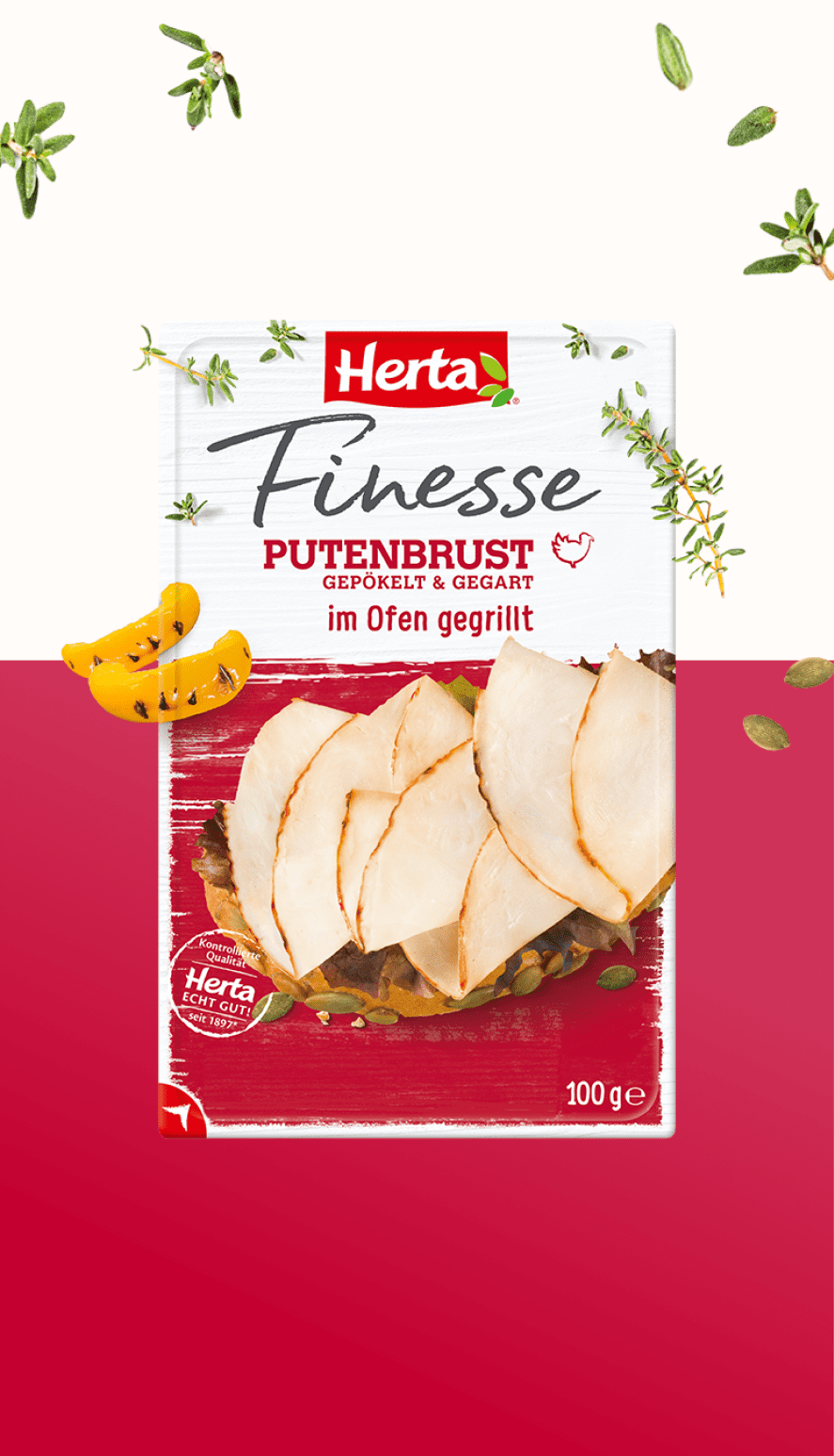 Herta | Finesse Putenbrust im Ofen gegrillt