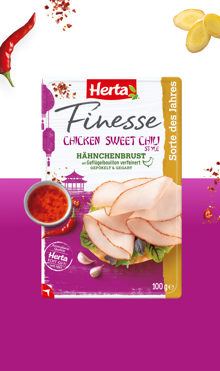 Herta | Finesse Hähnchenbrust Sweet Chili Style