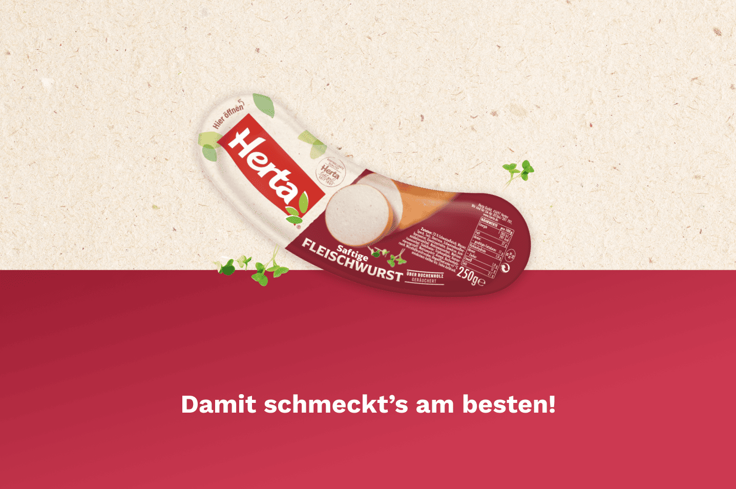 Saftige Fleischwurst (250g)
