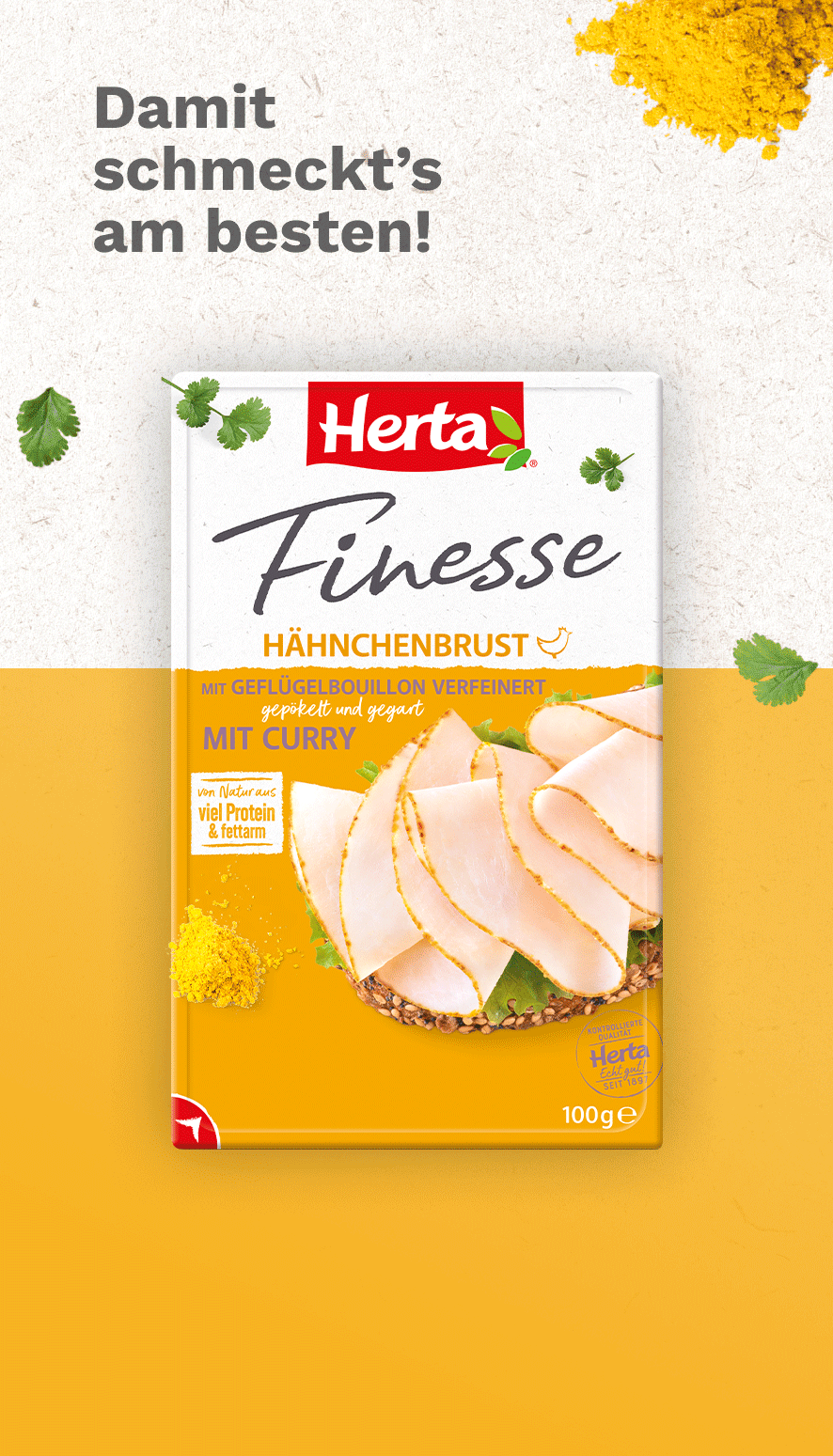 Hähnchenbrust mit Curry