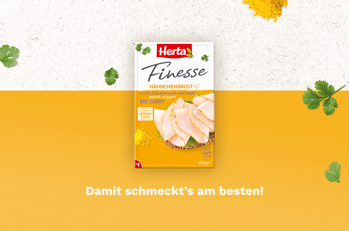Hähnchenbrust mit Curry